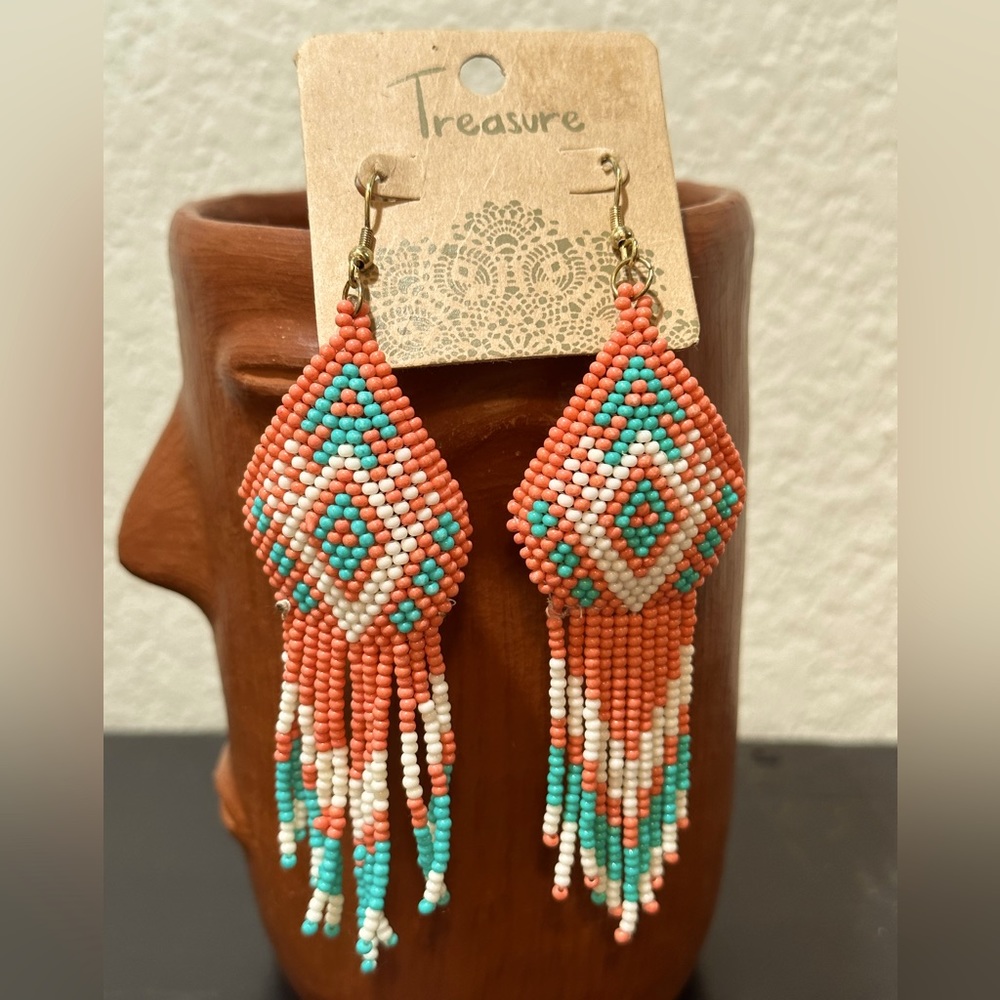 Seed Bead Earrings